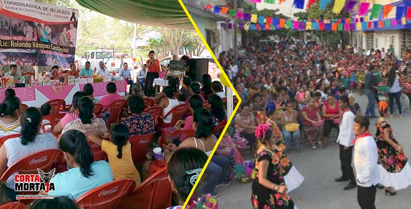 Más de mil mujeres de Cocei Nueva Generación celebraron el Día de Las Madres en agencias de Juchitán